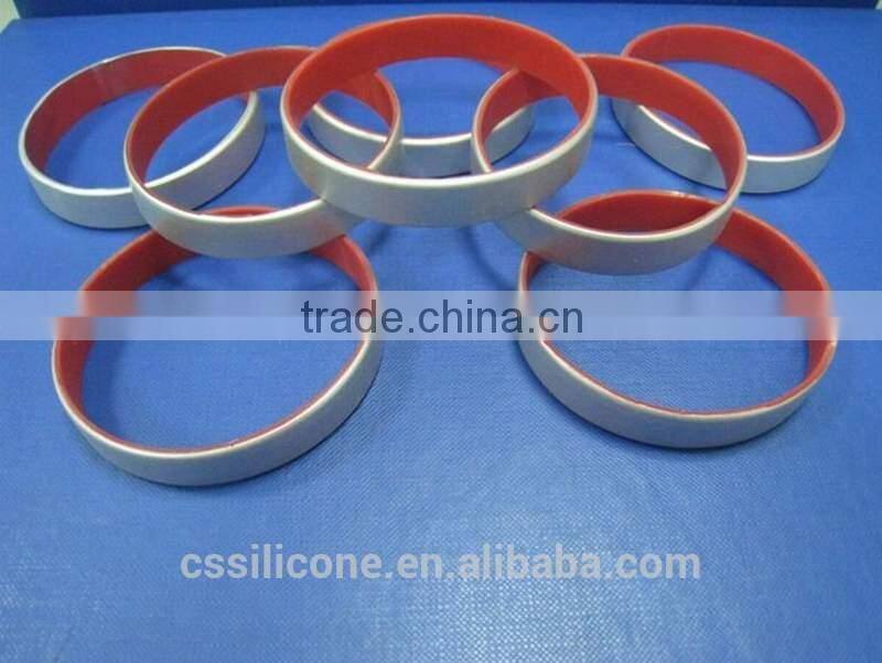 2014 newest high quality oem silicone bracelet fashion promotion gift UV sensitive cheap silicon bracelet