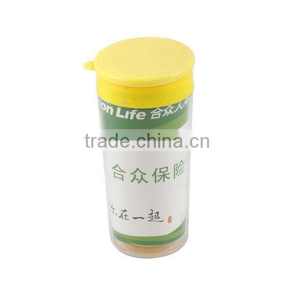 cheap plastic mug with handle and lid/ plastic cup for coffee/coffee cup plastic