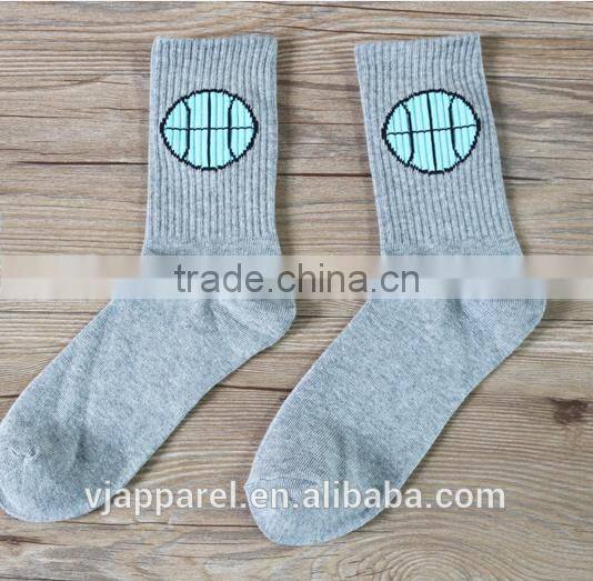 fashion man custom running sports socks