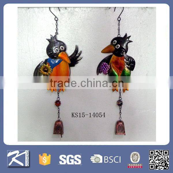 Colorful metal butterfly wind chime for sale