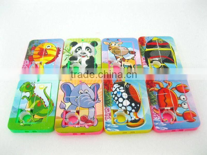 sliding puzzle customer promotion toy 4 cm