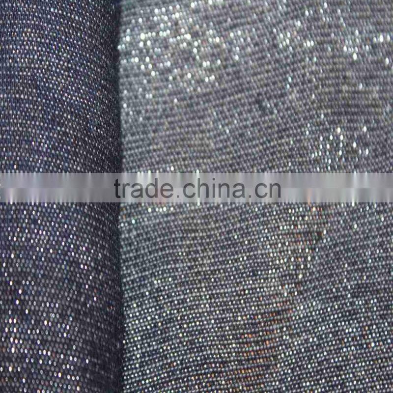 fashion jean denim fabric for woman jean shoe material
