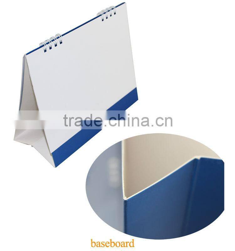 2015 custom-made Full Color Printing Desk Calendar