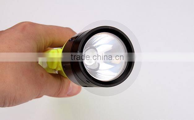 Hot sales factory supply rechargeable waterproof torch light T6 LED diving powerful led flashlight