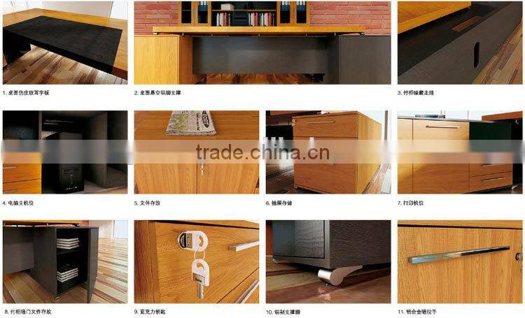 Guangzhou factory professional presidential executive desk