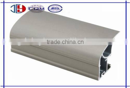 Lower horizontal aluminium sliding door frame profile