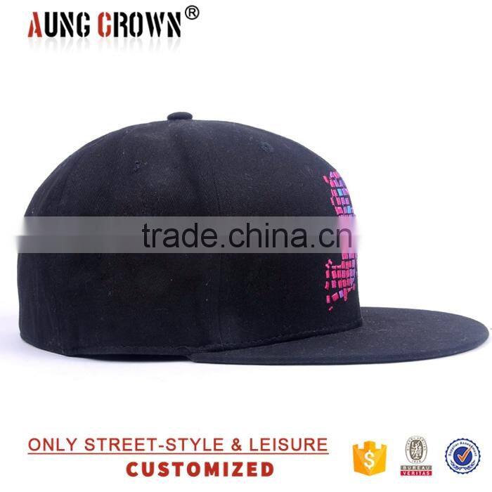 Wholesale 3D Embroidery Snapback Hats Custom