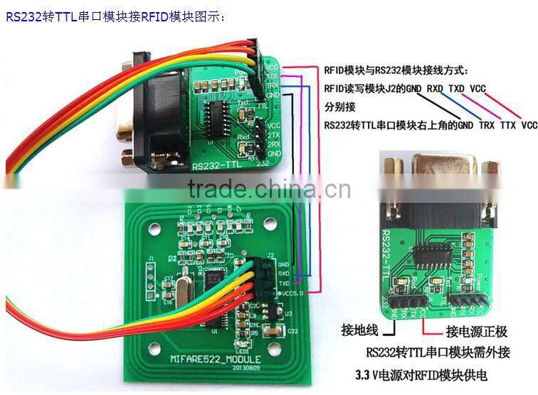 RFID RC522 IC card sensor board custom-made development board with CPU can be customized