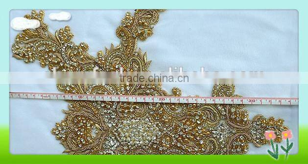 Garment accessory large size wedding applique
