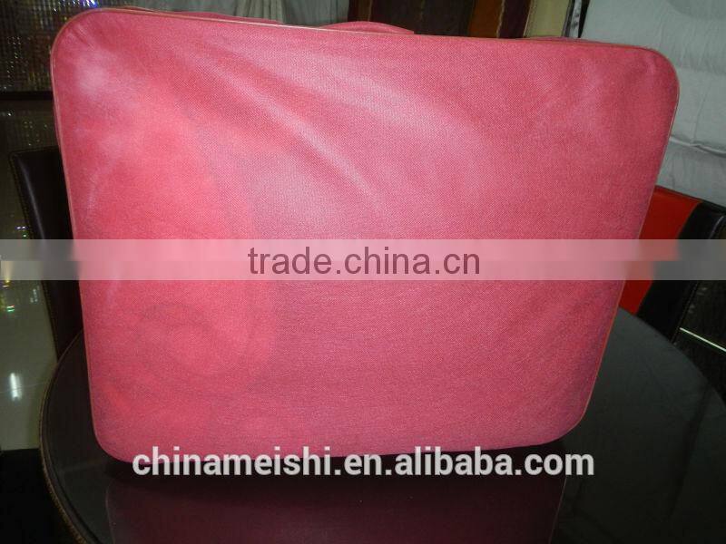 polar fleece blanket with embroidered logo ,Made in China