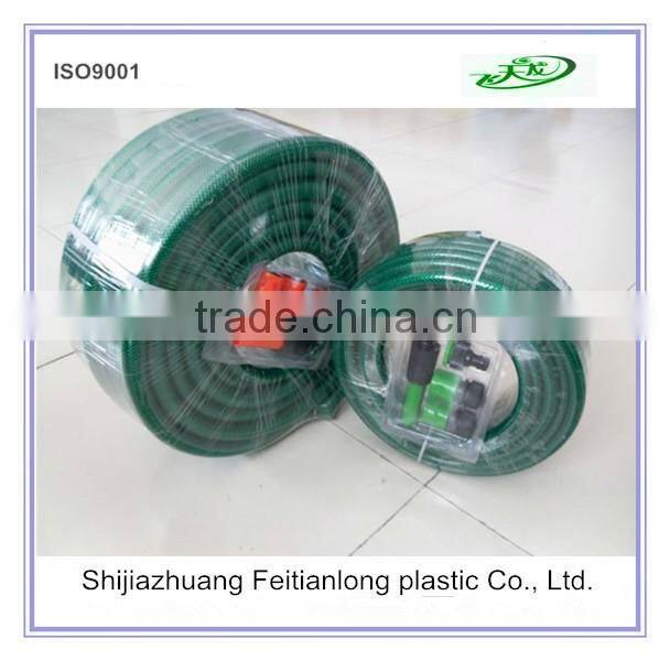Nice Fiber Reinforced Green PVC Garden Hose tube