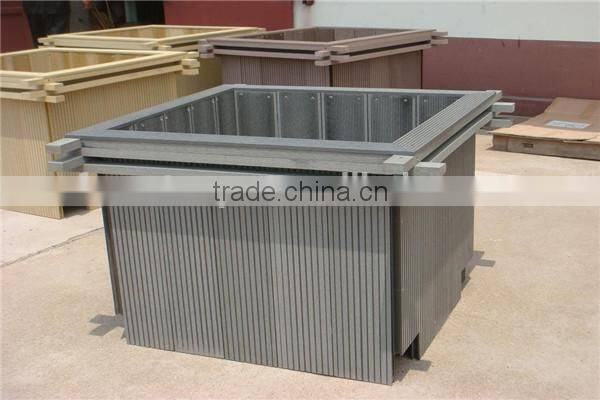 FRSTECH composite wood elephant flower pot WPC flower pot