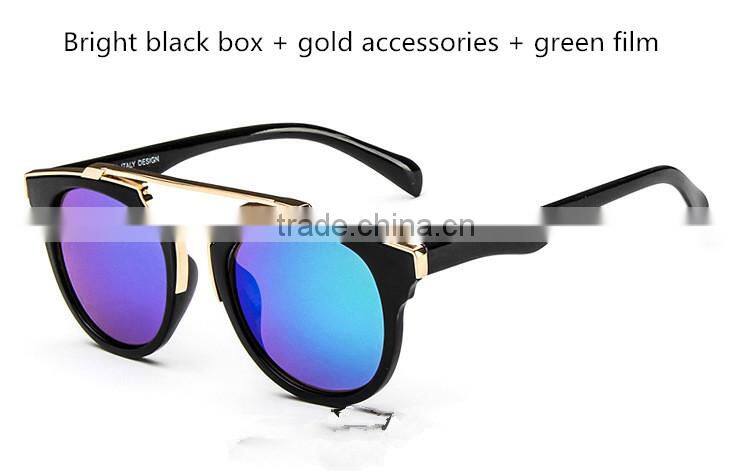 new 2015 sunglasses ms star sunglasses retro sunglasses with color film