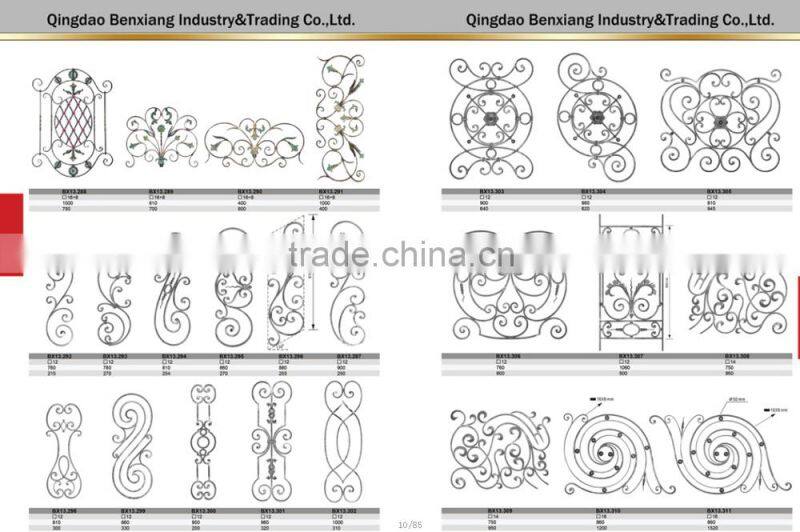 China 2014 new products, forged iron rosettes