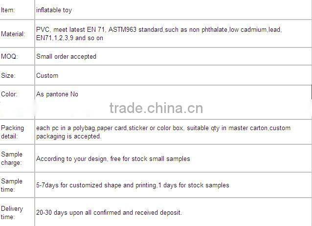 Custom inflatable punching bag, inflatable box punching bag