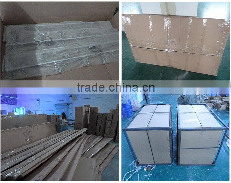 2014 White illuminated artificial christmas tree