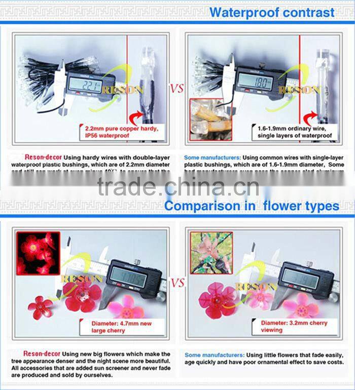 H:3m led outdoor light buy christmas tree garden decoration