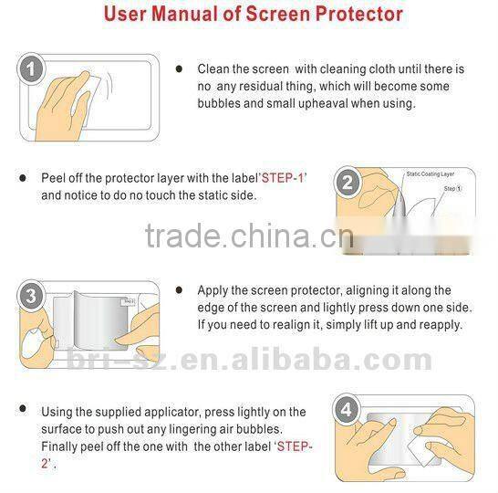Clear screen ward for iPhone