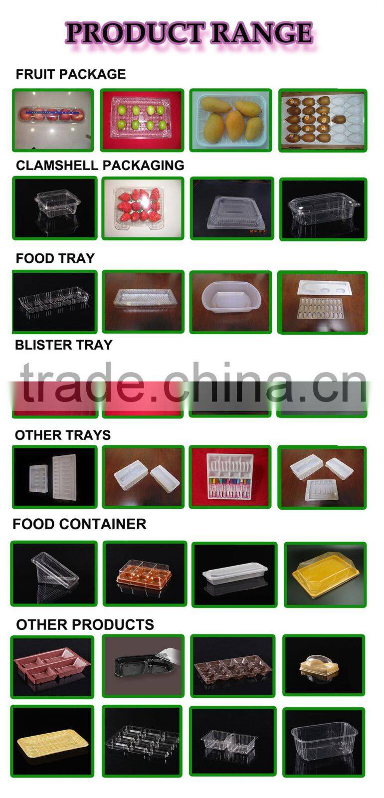 Black high quality electronic plastic tray insert