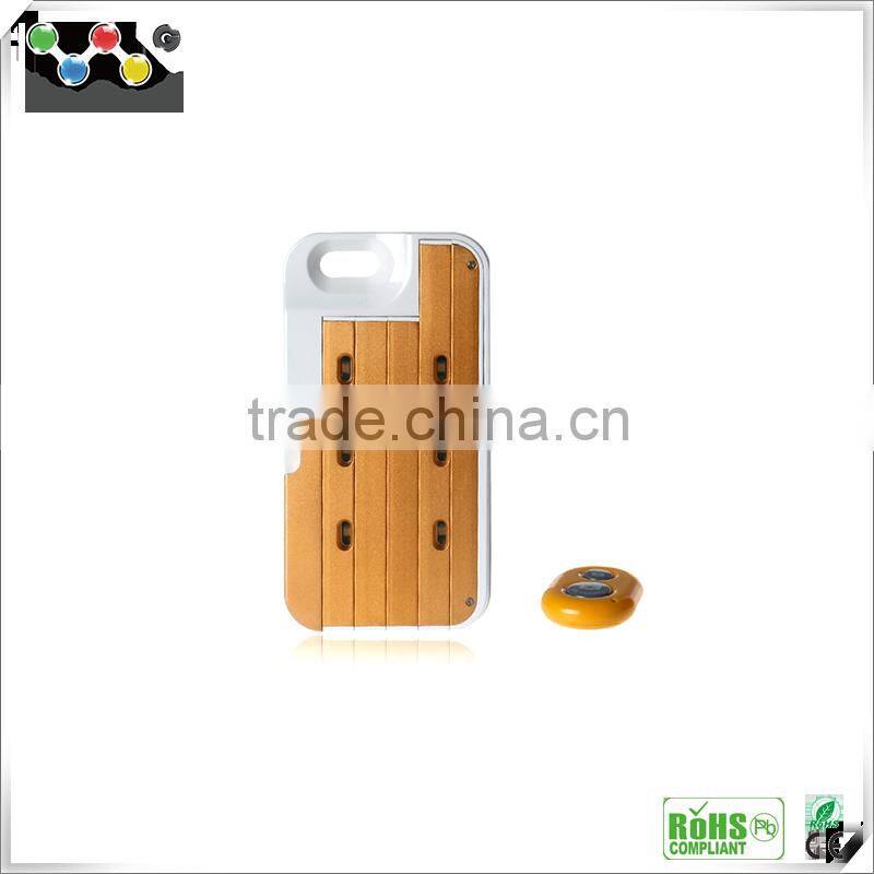 Wholesale fold selfie stick led phone case with bluetooth for iphone6/6 plus