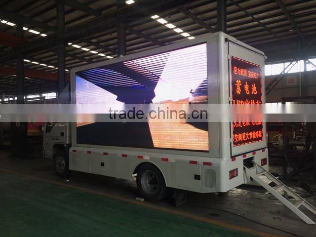 New condition Foton full color outdoor P10 led module mobile truck,mobile led truck,led mobile truck