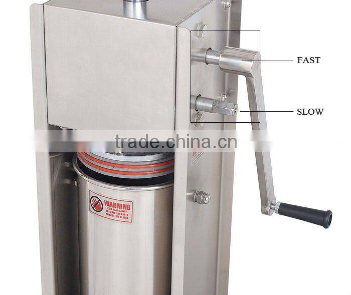Vertical stainless steel sausage filling machine