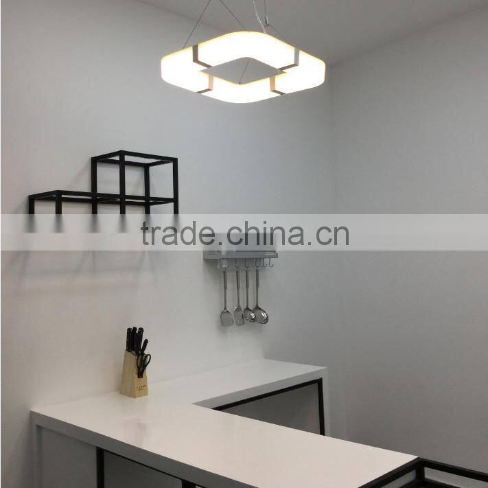 TIWIN high quality 28w 100-240V HEXI series fashion simple design Cool white led pendant lights for home Dining room