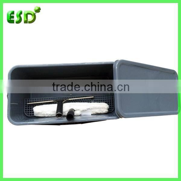 ESD Plastic Window Cleaning Bucket With Lid,Wax Bucket With Lid