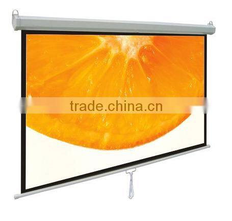 Excellent Quality Convenient Helpful Manual Pull Down Projector Screen
