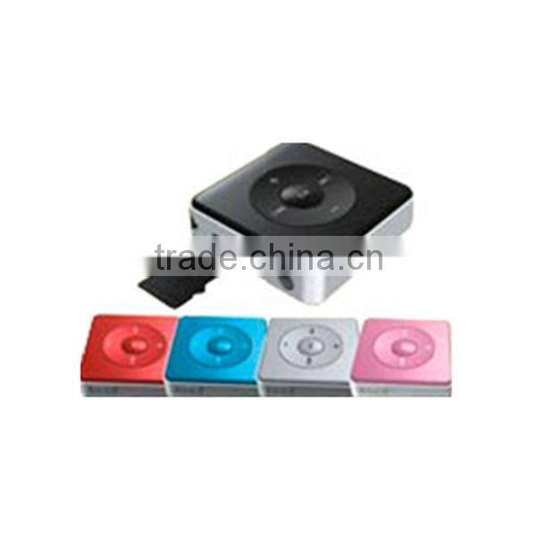 Hot Selling and classical card reader mini cube mp3 music player