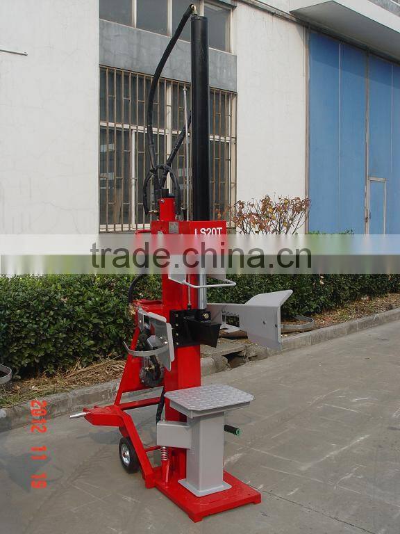 China CE industrial screw hydraulic horizontal vertical used gas log splitters