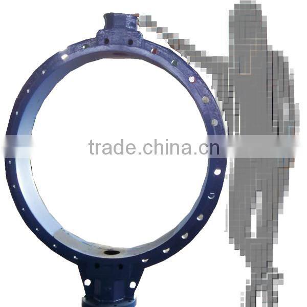 demo butterfly valve with cast iron body
