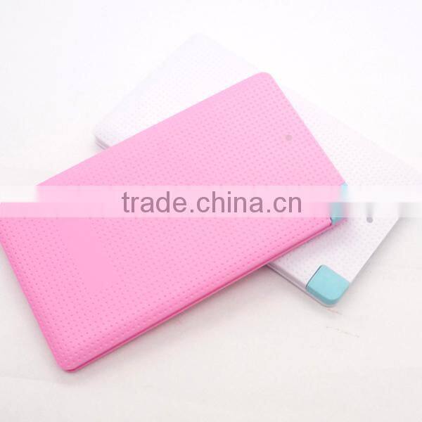 Universal Real Capacity 4000mah Ultra Thin Power Banks for Samsung Galxy Note 2 3 4 S2 S3 S4