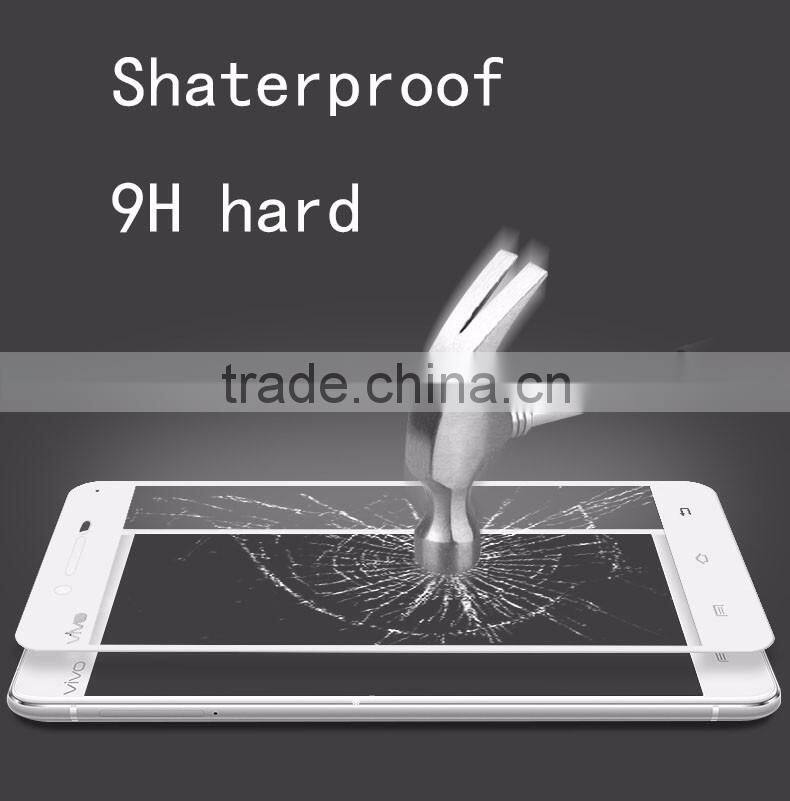 Asahi 0.33mm color tempered glass screen protector for Vivo X5 pro