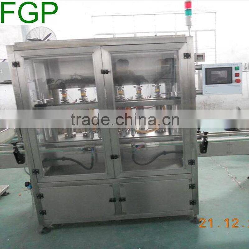 Automatic crown cap wine bottle capping machine capper machine crown cap sealing machine with cap feeder