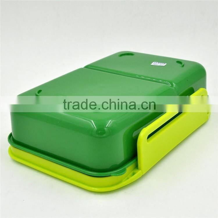 direct factory logo coustom lunch box food container with lock, bento lunch box