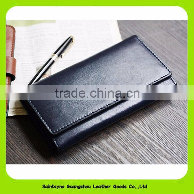 16403 Stylish men travel wallet pu leather wallet for men personalized