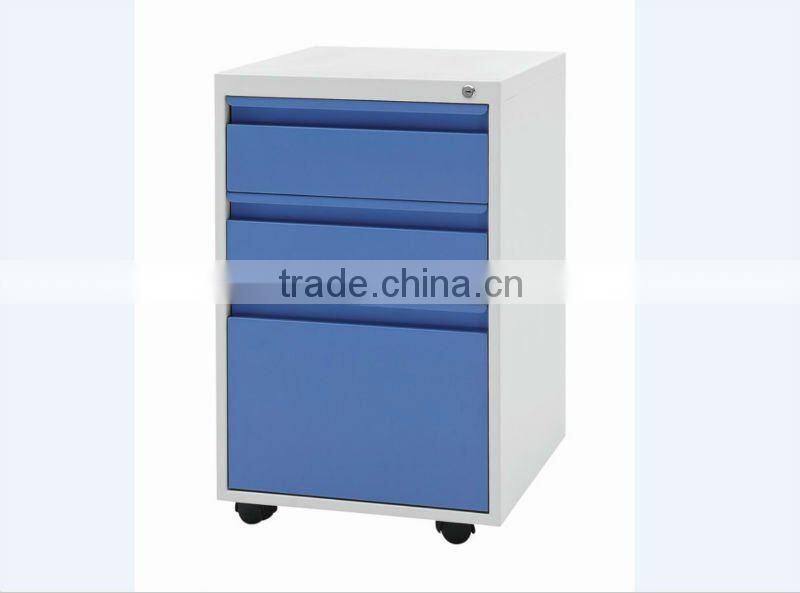 2012 New design modern office /home Vertical 3 drawers steel filing cabinet