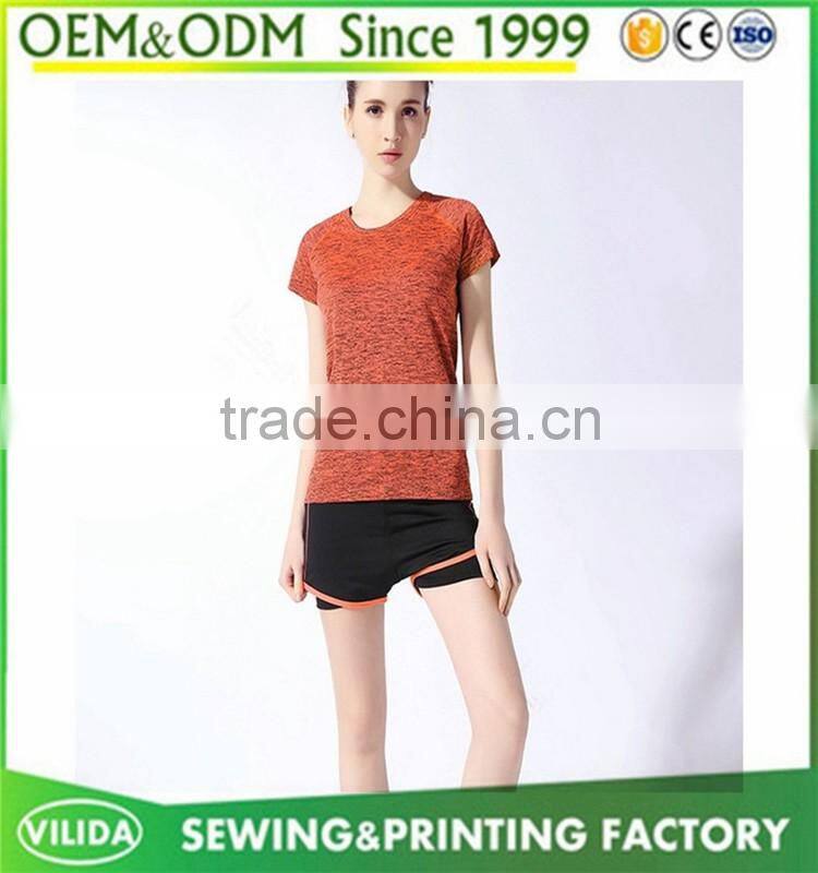 2016 sportswear training jogging suit and women running wear
