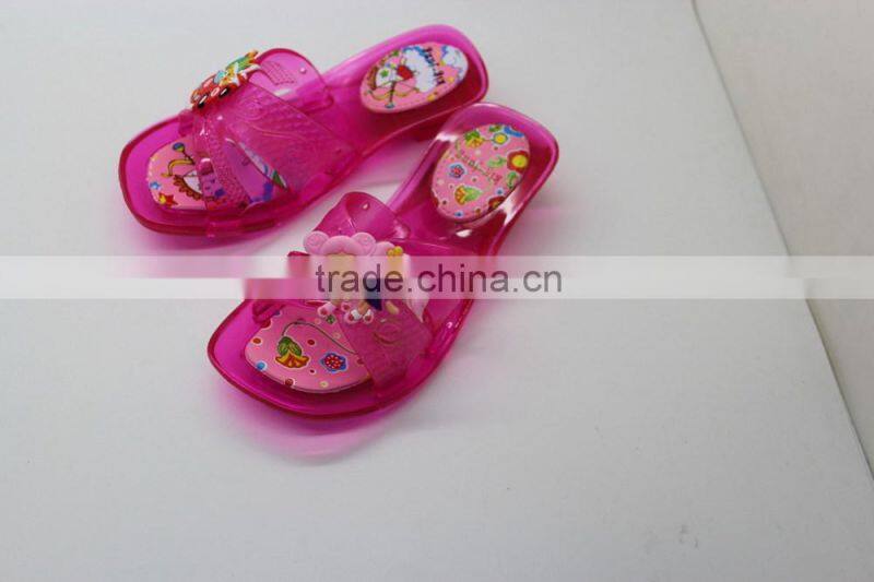 Girl pean dancing sandals gel sandals