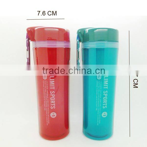 600ml Insulated Fruit Infuser tumbler Plastic Water bottle