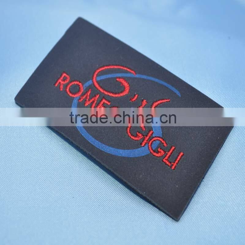 Chinese factory bulk produced woven badges
