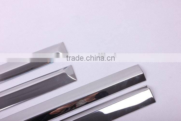 Body Side Door Moulding Cover Trim ABS Chrome 4 Pcs For Sorento Car 2013 Accessories