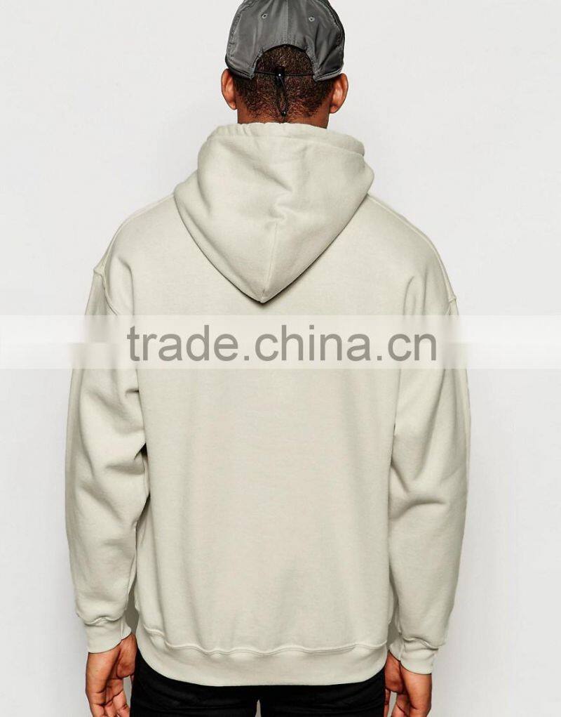 Daijun good quality oversized no zipper white sting causal fleece plain custom men hoodies