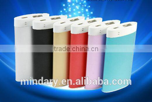 2200mAh/4000mAh slim plastic big capacity power bank