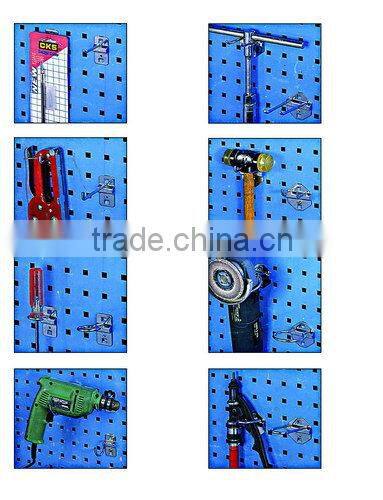 double sided parts storage bin racks tools hanging plates