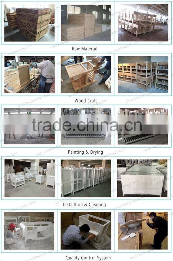 Bathroom vanities china manufacturer with melamine finish