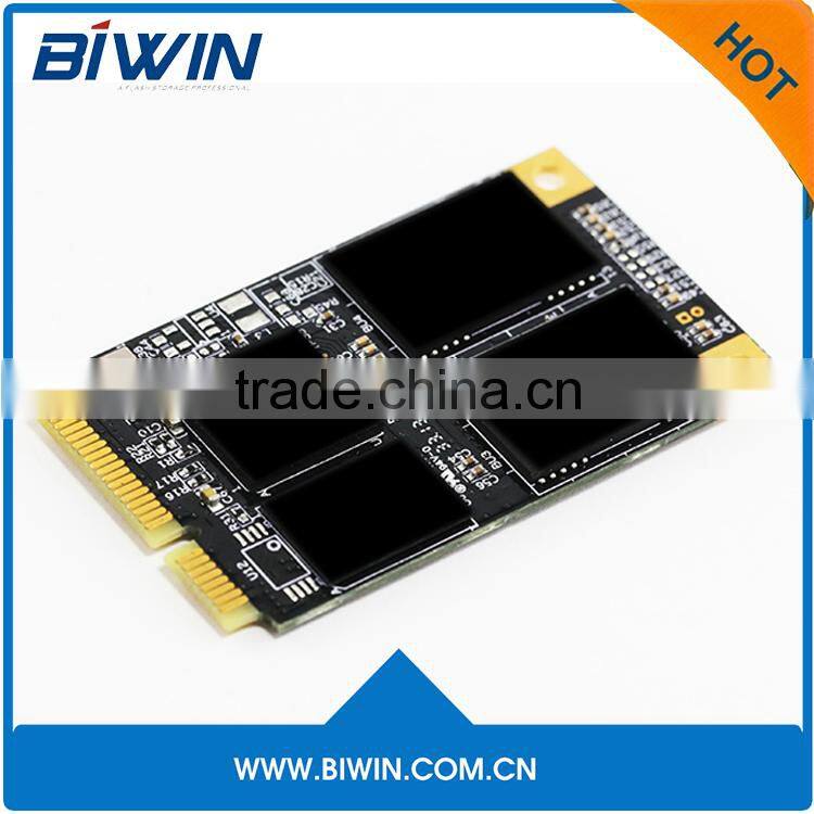 High performance Mini PCIe mSATA half size SSD 128GB 120GB 240GB for industrial motherboard