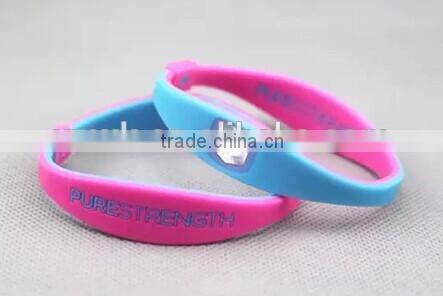 fashion pure strength rubber bracelet silicon