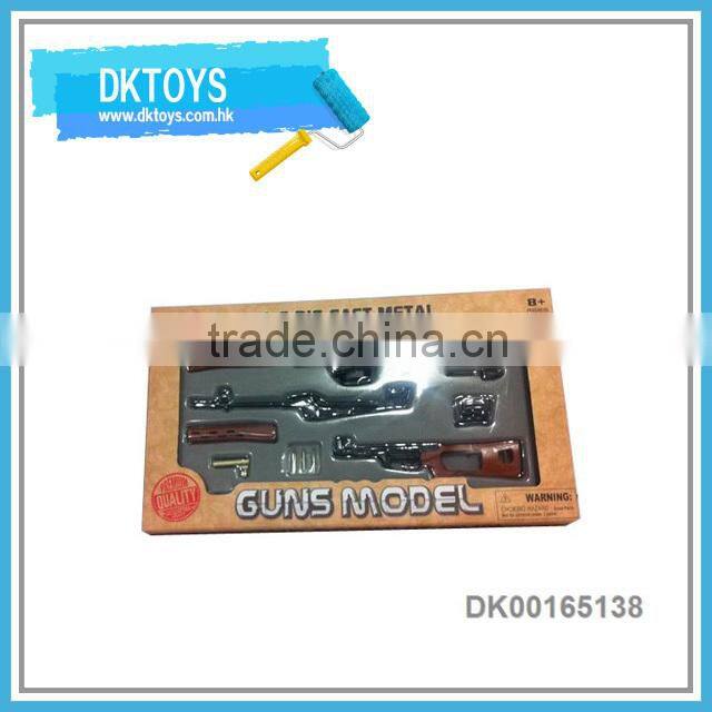Newly 1:6 Scale Self Assembly Die Cast Toy Gun